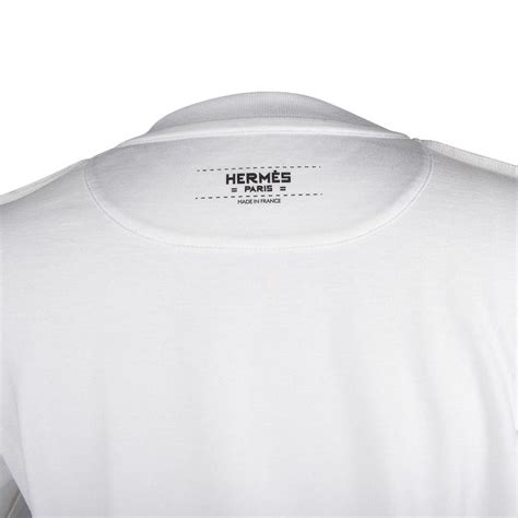 hermes white tee|white Hermès T.